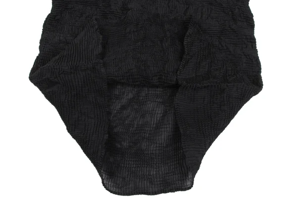 ISSEY MIYAKE Wrinkle Pleats Turtle Neck Top  K-163694_011