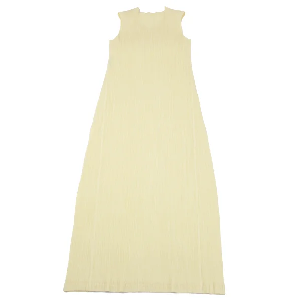 ISSEY MIYAKE FETE Crape Pleats Sleeveless Dress K-163698_010