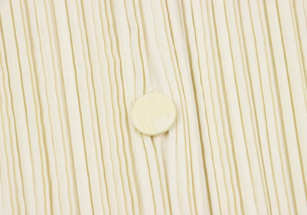 ISSEY MIYAKE FETE Design Sleeve Pleated Collarless Jacket K-163700_008