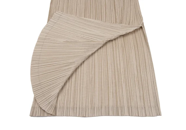 ISSEY MIYAKE FETE Pleats Slit Skirt K-163701_006