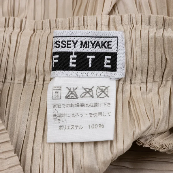 ISSEY MIYAKE FETE Pleats Slit Skirt K-163701_011