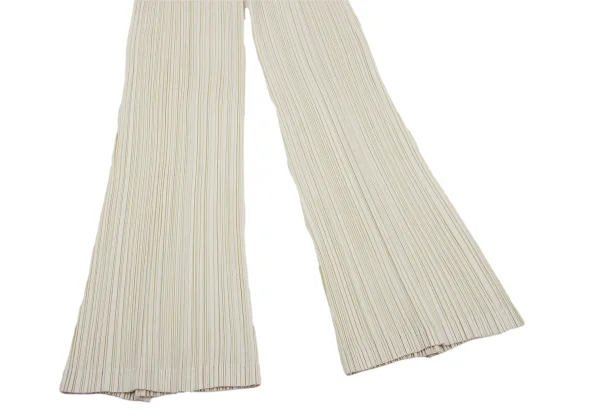 ISSEY MIYAKE FETE Pleated Flare Pants K-163702_004