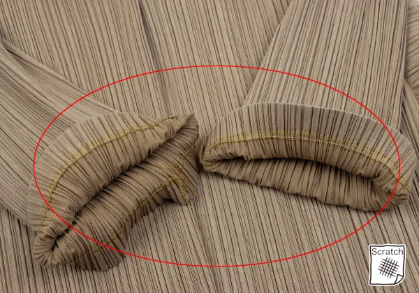 PLEATS PLEASE Draped Neck Deformation Pleated Jacket K-163705_009