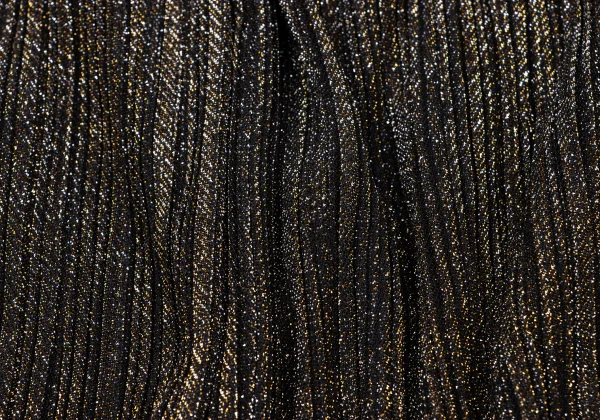 PLEATS PLEASE Lame Pleated Drape Cardigan K-163706_015