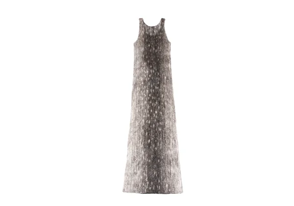PLEATS PLEASE Fur Printed Sleeveless Dress K-163707_002