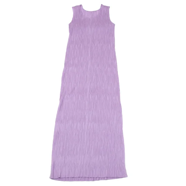 PLEATS PLEASE Crape Pleats Sleeveless Dress K-163709_002