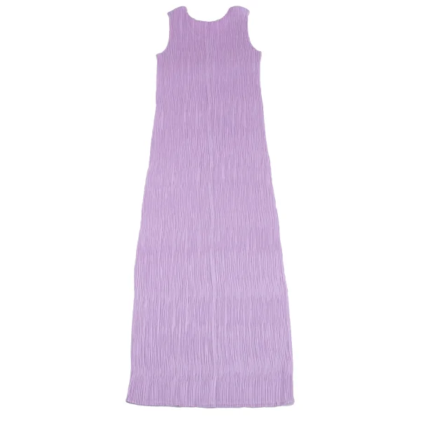 PLEATS PLEASE Crape Pleats Sleeveless Dress K-163709_010