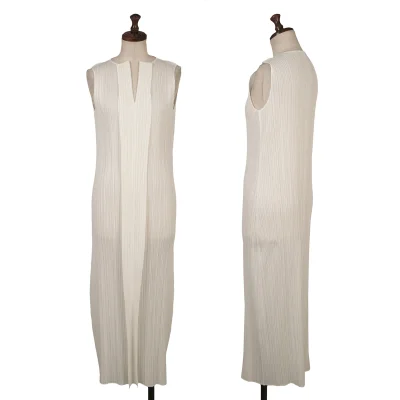 PLEATS PLEASE Sleeveless Skipper Dress