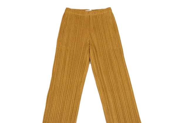 PLEATS PLEASE Shiny Pleated Straight Pants K-163714_002