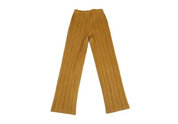 PLEATS PLEASE Shiny Pleated Straight Pants K-163714_008