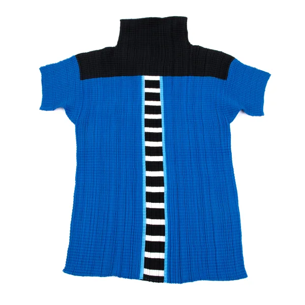 ISSEY MIYAKE PLEATS (T.) Wooly Pleats Printed T Shirt K-163717_002
