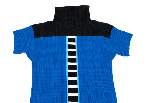 ISSEY MIYAKE PLEATS (T.) Wooly Pleats Printed T Shirt K-163717_003