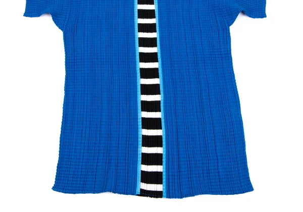 ISSEY MIYAKE PLEATS (T.) Wooly Pleats Printed T Shirt K-163717_006