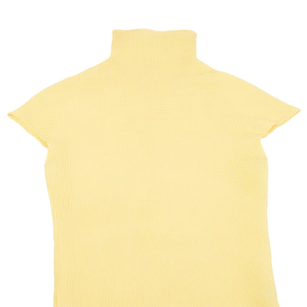 ISSEY MIYAKE PLEATS (T.) Stretch Pleats Turtle Neck T Shirt K-163719_003