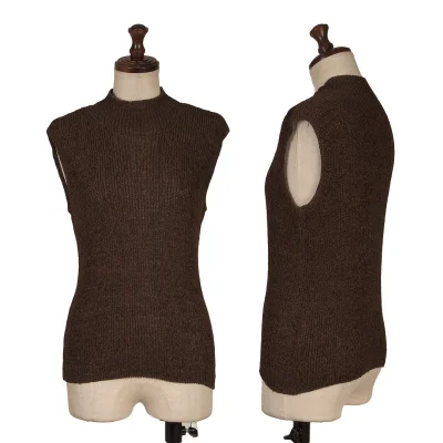 BASILE 28 Mesh Knit Sleeveless Top