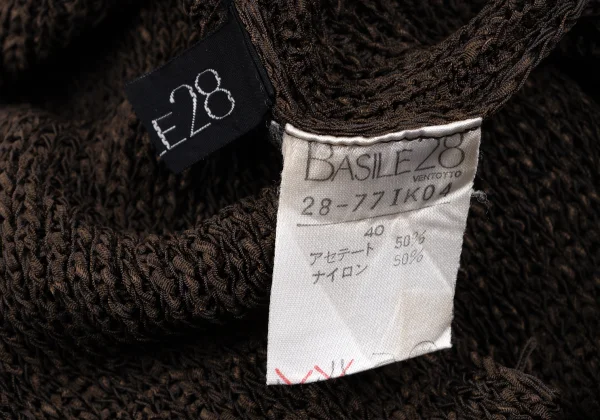 BASILE 28 Mesh Knit Sleeveless Top K-163720_011