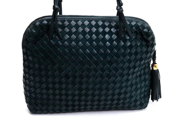 BALLY Intrecciato Leather Shoulder Bag K-163722_006