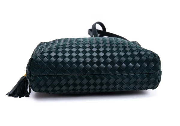 BALLY Intrecciato Leather Shoulder Bag K-163722_008