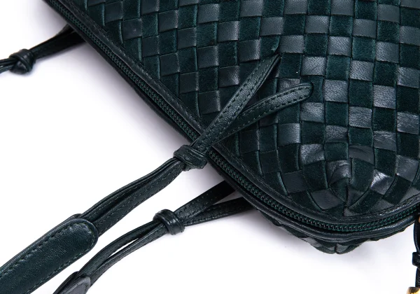 BALLY Intrecciato Leather Shoulder Bag K-163722_013