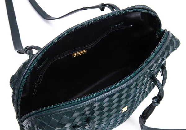 BALLY Intrecciato Leather Shoulder Bag K-163722_014