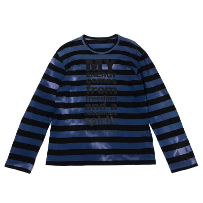 COMME des GARCONS HOMME PLUS Printed Breach Stripe T Shirt
