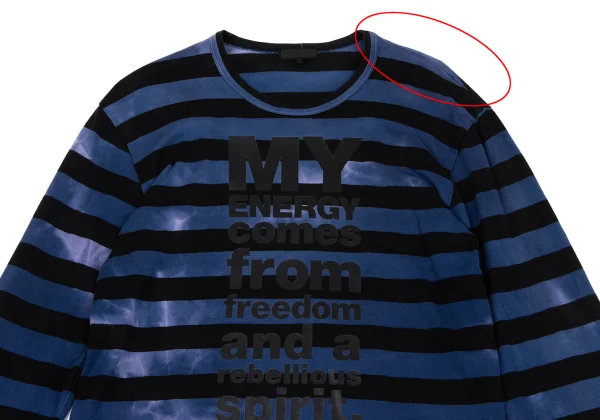 COMME des GARCONS HOMME PLUS Printed Breach Stripe T Shirt K-163727_002