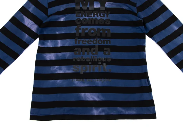 COMME des GARCONS HOMME PLUS Printed Breach Stripe T Shirt K-163727_008