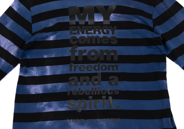 COMME des GARCONS HOMME PLUS Printed Breach Stripe T Shirt K-163727_009