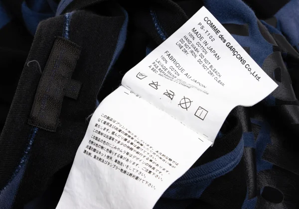 COMME des GARCONS HOMME PLUS Printed Breach Stripe T Shirt K-163727_014