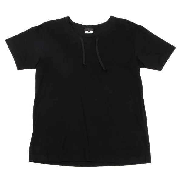 COMME des GARCONS HOMME PLUS Neck Code T Shirt Black M K-163728_001