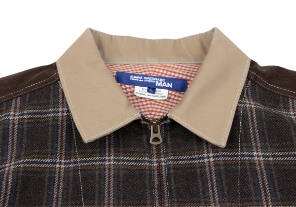 JUNYA WATANABE MAN COMME des GARCONS Check Switching Blouson K-163730_002