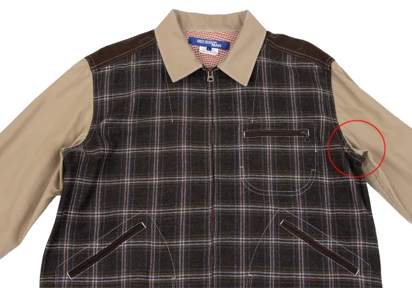 JUNYA WATANABE MAN COMME des GARCONS Check Switching Blouson K-163730_004