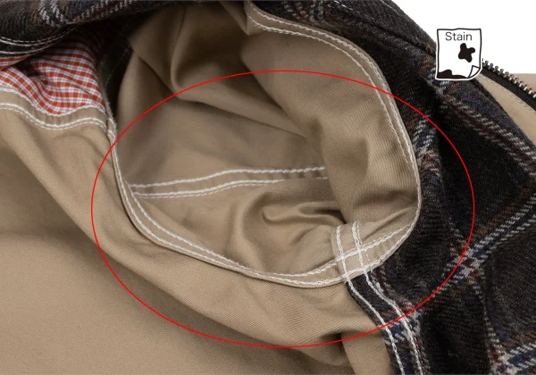 JUNYA WATANABE MAN COMME des GARCONS Check Switching Blouson K-163730_013