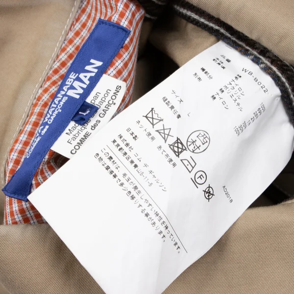 JUNYA WATANABE MAN COMME des GARCONS Check Switching Blouson K-163730_020