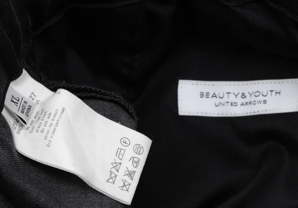 BEAUTY & YOUTH UNITED ARROWS Silk Blend Wool Easy Pants K-163734_012