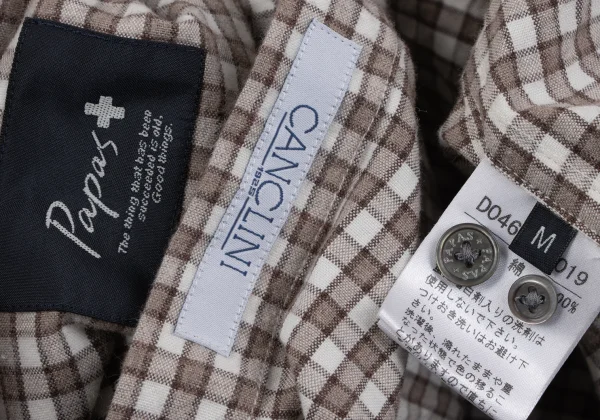 Papas+ Check Button Down Flannel Shirt K-163736_016