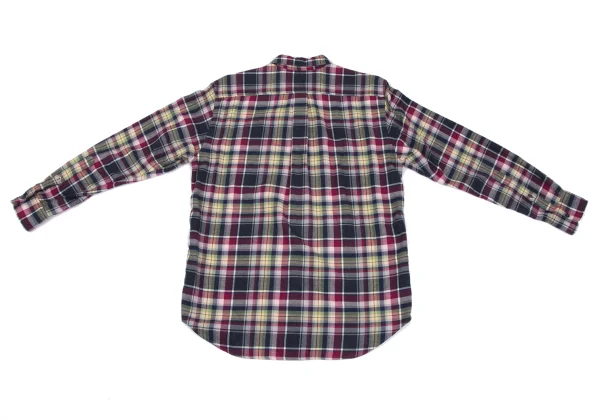 Papas+ Cotton Checked Button Down Flannel Shirt K-163737_010