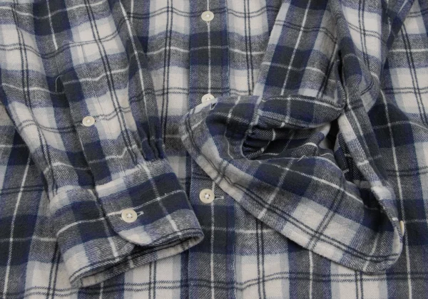 Papas+ Cotton Checked Button Down Flannel Shirt K-163738_006