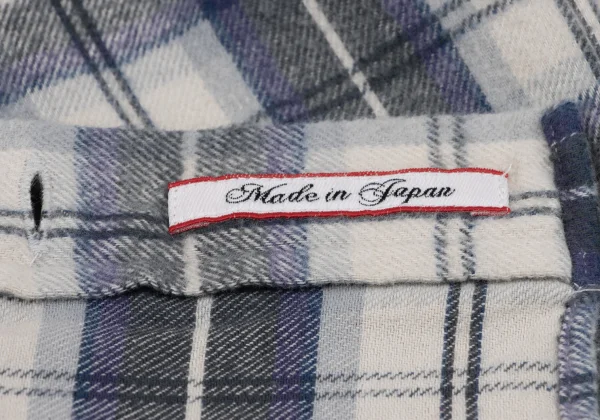 Papas+ Cotton Checked Button Down Flannel Shirt K-163738_010