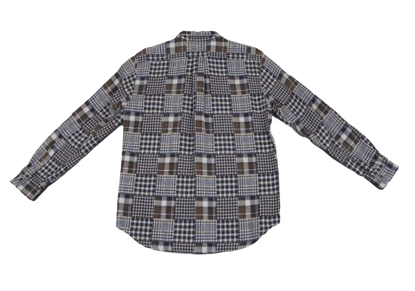 Papas+ Cotton Crazy Pattern Button Down Flannel Shirt K-163739_014