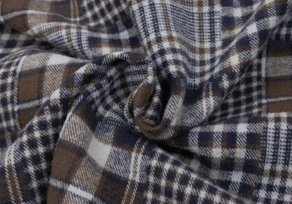 Papas+ Cotton Crazy Pattern Button Down Flannel Shirt K-163739_016