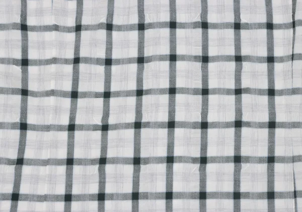 Papas+ Cotton Blend Wrinkled Check Short Sleeve Shirt K-163741_012