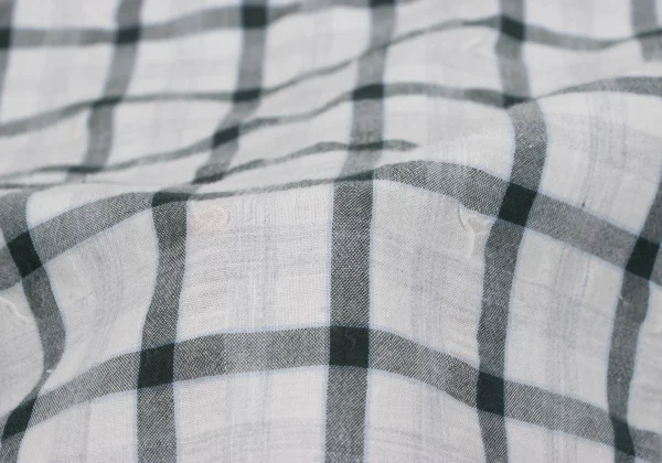 Papas+ Cotton Blend Wrinkled Check Short Sleeve Shirt K-163741_013