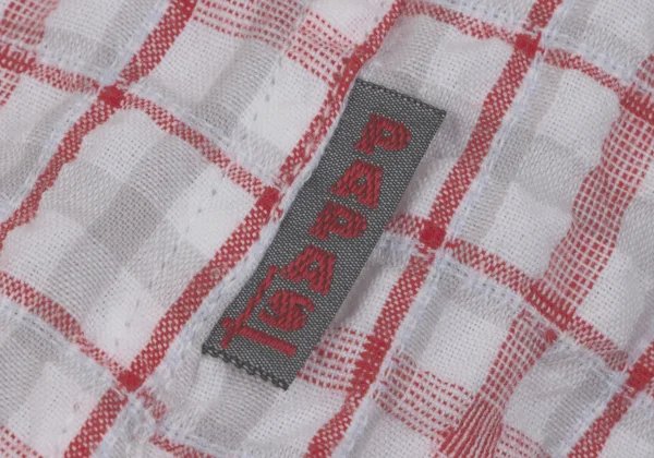 Papas+ Cotton Poly Check Seersucker Short Sleeve Shirt K-163743_012