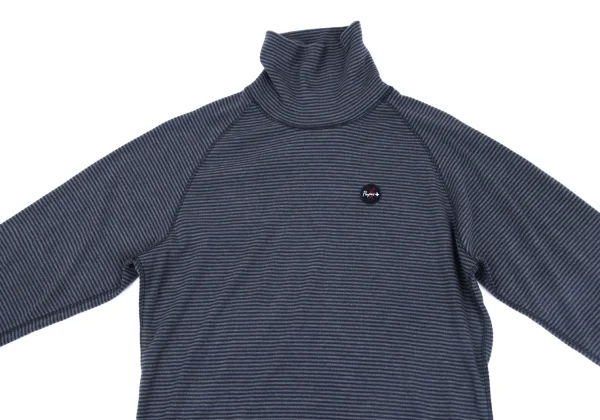 Papas+ Golf Patch Striped Turtleneck T Shirt K-163745_002