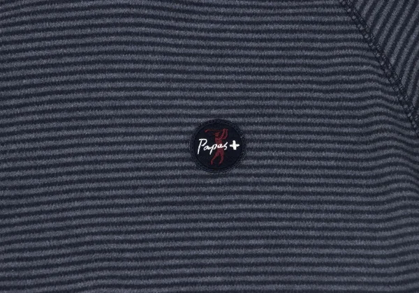 Papas+ Golf Patch Striped Turtleneck T Shirt K-163745_004