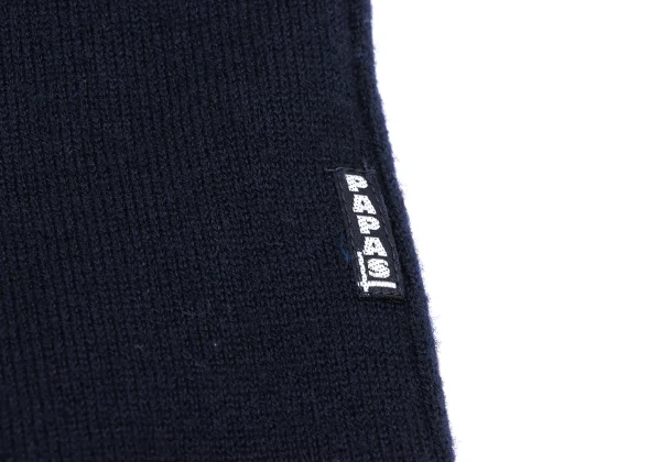 Papas+ Wool Layered Design Reversible High Neck Knit Sweater K-163746_008