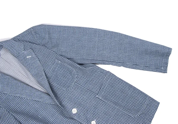 Papas+ Checked Transfer Printed Poly Jacket K-163749_006