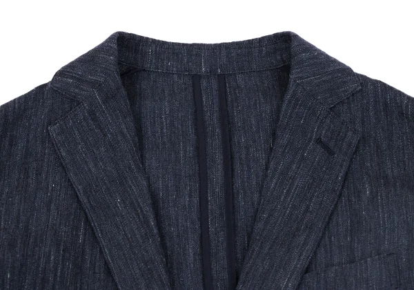 Papas+ Linen Denim Like 2B Jacket K-163750_003