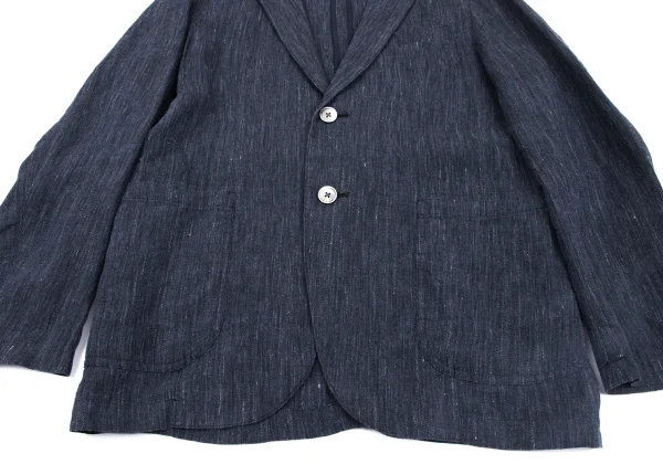 Papas+ Linen Denim Like 2B Jacket K-163750_008